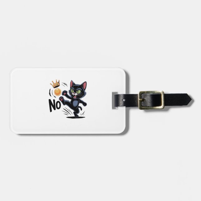 Étiquette À Bagage No Kings In America Essential Minimal Clean (Devant horizontal)