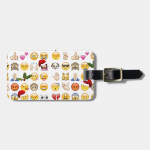 Étiquette À Bagage noël emojis