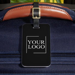 Étiquette À Bagage Nom de l'entreprise Ajouter un logo Entreprise Pro