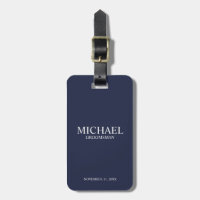 Nom et monogramme du Groomsman Personnalisé de la