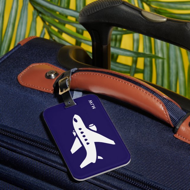 Étiquette À Bagage Nom fait sur commande de voyage de voyage d'avion (Insitu Rectoal 1)