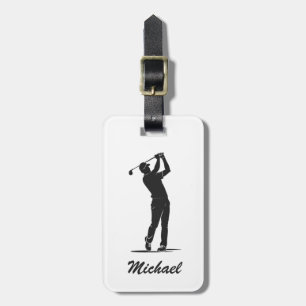 Étiquette À Bagage Nom personnalisé Golf Player Golfer Golf