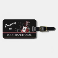 Nom Personnalisé Rockabilly Band Tattoo Rock & Rol