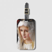Notre Madame d'étiquette de bagage de Fatima