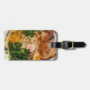 Étiquette À Bagage Nouilles de ramen de porc