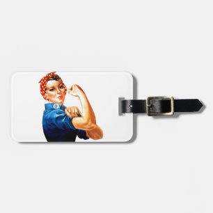 Étiquette À Bagage Nous pouvons le faire Rosie la propagande 2ÈME GUE