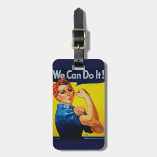 Étiquette À Bagage Nous pouvons le faire Rosie le Riveter