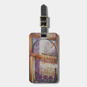 Étiquette À Bagage Nous sommes tous des papillons de nuit volant auto