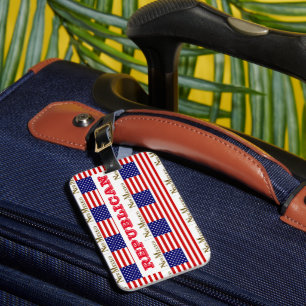 ÉTIQUETTE À BAGAGE NOUVEAU MEXIQUE