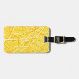Étiquette À Bagage Nouveau motif jaune canari tendance 2014 accessoir