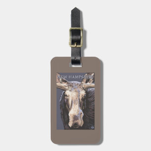 Étiquette À Bagage Nouvelle de HampshireMoose fin
