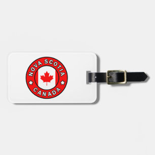 Étiquette À Bagage Nouvelle-Écosse Canada
