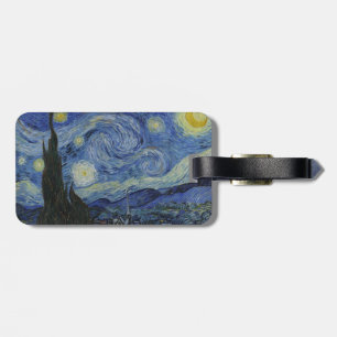Étiquette À Bagage Nuit étoilée par Vincent Van Gogh
