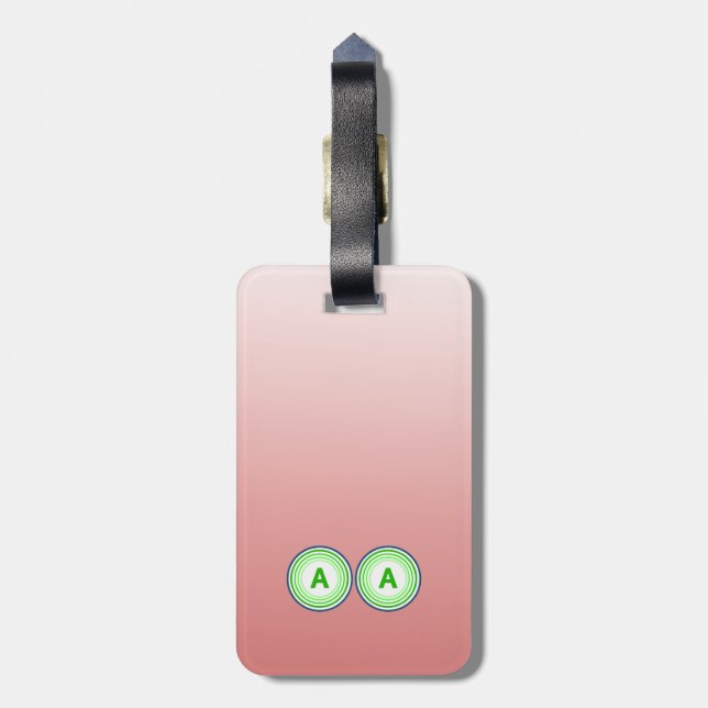 Étiquette À Bagage Numéro de la valise de voyage pour bagages personn (Dos Vertical)