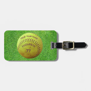 Étiquette À Bagage Numéro d'équipe Numéro de l'équipe Ball Bagage Bal