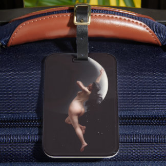 Étiquette À Bagage Nymphe Lunaire Céleste – Déesse Gothique Sorcière