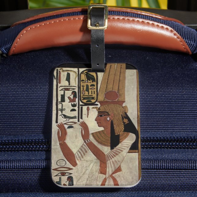 Étiquette À Bagage Œuvre d'art graffiti murale de la tombe de l'Égypt (Insitu Rectoal 2)