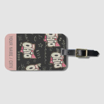 Ohio état buckeyes rose amour accessoire