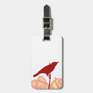 Étiquette À Bagage Oiseau