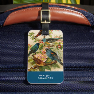 Étiquette À Bagage Oiseaux nord-américains Gustav Mü tzel Balise d