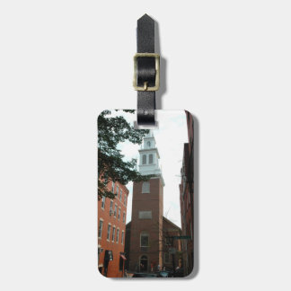Étiquette À Bagage Old North Church à Boston Easy ID Personal