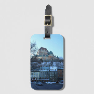 Étiquette À Bagage Old Québec, Québec, Canada