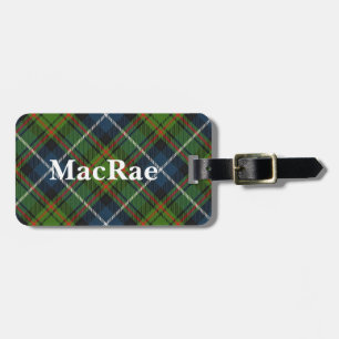 Étiquette À Bagage Old Scotsman Clan MacRae Tartan