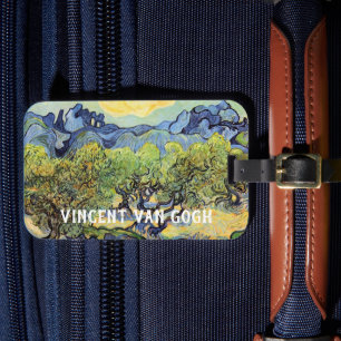 Étiquette À Bagage Oliviers aux Alpilles par Vincent van Gogh