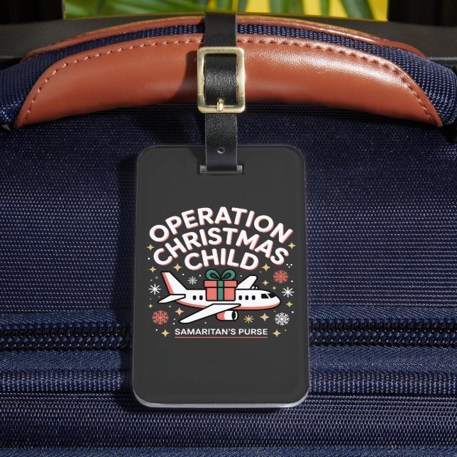 Étiquette À Bagage Opération Enfant de Noël Sac à main samaritain  (Insitu Rectoal 2)