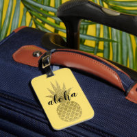 Or jaune ensoleillé Aloha Ananas