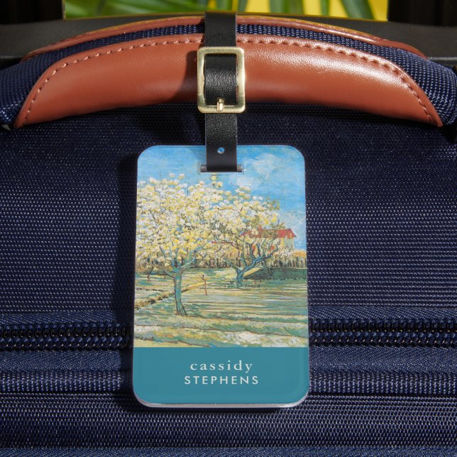 Étiquette À Bagage Orchard en fleurs | Vincent van Gogh (Insitu Rectoal 2)