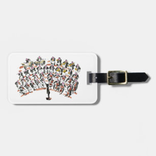 Étiquette À Bagage Orchestre