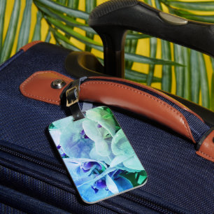 Étiquette À Bagage Orchidées