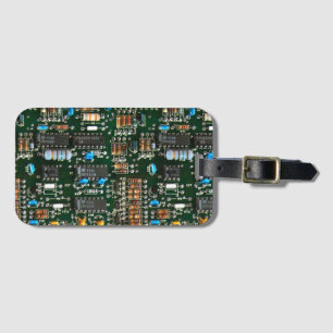Étiquette À Bagage Ordinateur Électronique Carte de circuits imprimés