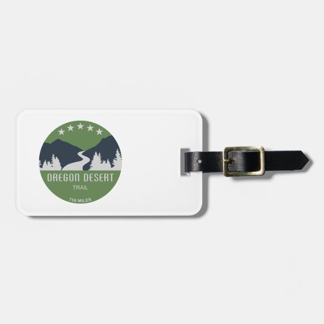 Étiquette À Bagage Oregon Desert Trail (Devant horizontal)