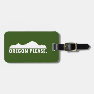 Étiquette À Bagage Oregon S'Il Vous Plaît