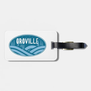 Étiquette À Bagage Oroville Californie Extérieur