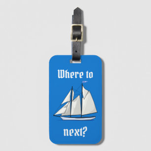 Étiquette À Bagage Où à après ? Aventure de voilier