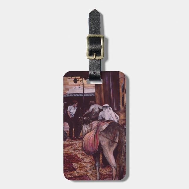 Étiquette À Bagage Où se rencontrent les générations, la vieille Jéru (Devant Vertical)