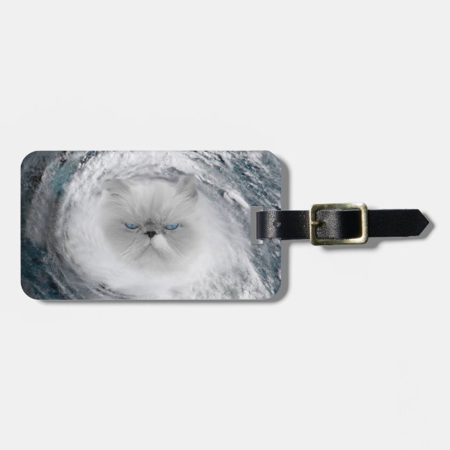 Étiquette À Bagage Ouragan Cat 5 (Devant horizontal)