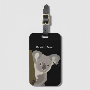Étiquette À Bagage Ours Koala personnalisé