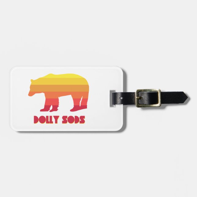 Étiquette À Bagage Ours sauvage Dolly Sods (Devant horizontal)