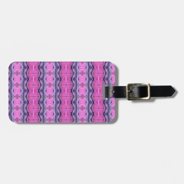 Étiquette À Bagage P&P Ikat 6 (Devant horizontal)