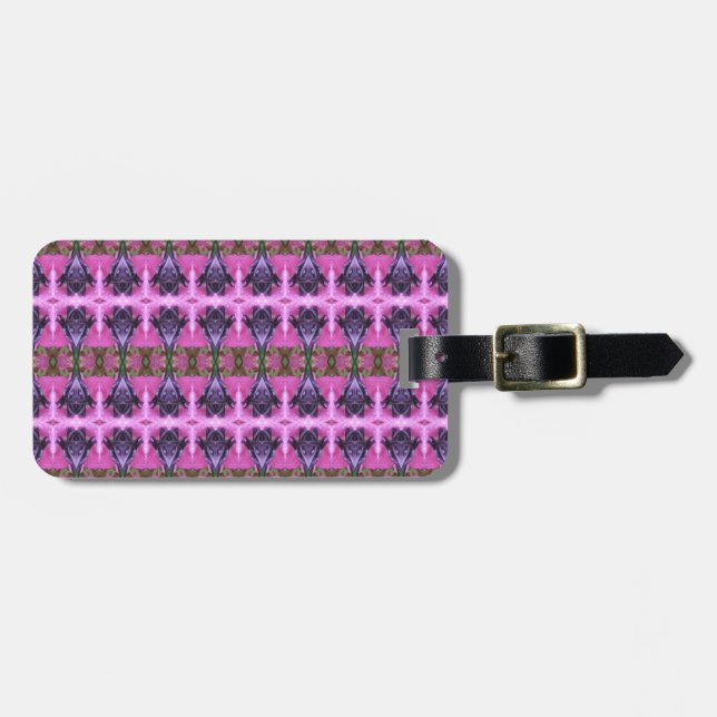 Étiquette À Bagage P&P Ikat Zen (Devant horizontal)