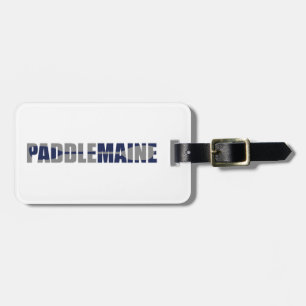Étiquette À Bagage Paddle Maine Kayaking