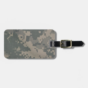 Étiquette À Bagage Paix d'art numérique de troupes de camouflage de