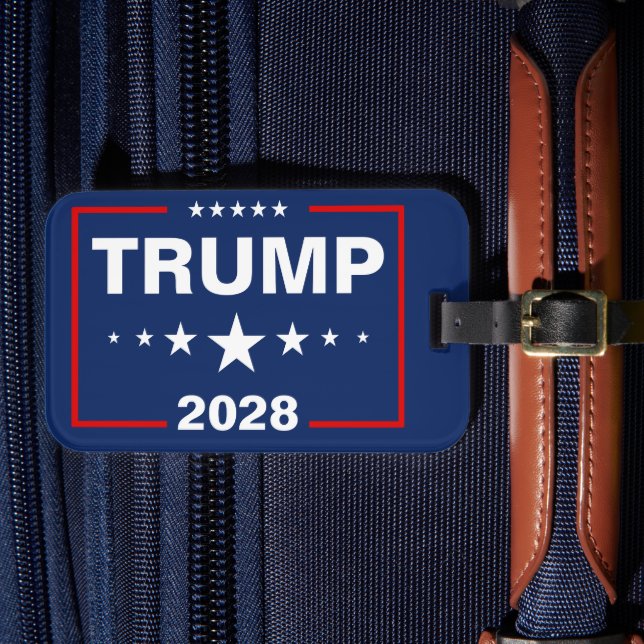 Étiquette À Bagage Panneau de pelouse Trump 2028 (Insitu Rectoal 4)