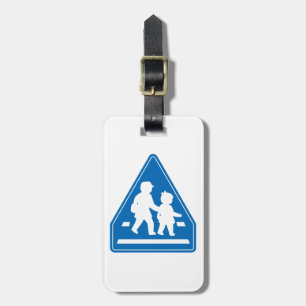 Étiquette À Bagage Panneau de signalisation scolaire >> Japonais