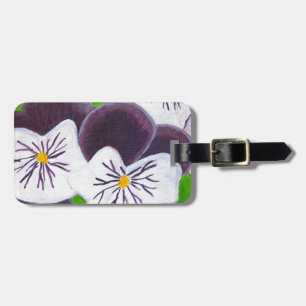 Étiquette À Bagage Pansies