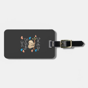 Étiquette À Bagage Papa de la fille anniversaire Sloth Fête d'anniver